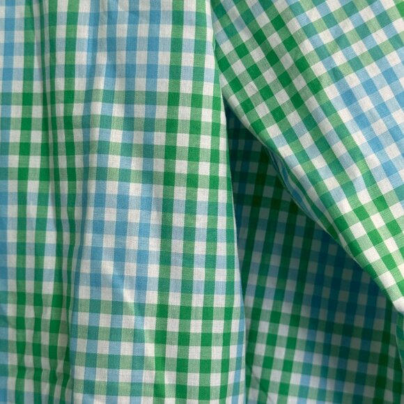 F.A. MacCluer XL Green Gingham Shirt 80s 2-Ply Broadcloth BUNDLE to save 20% - Picture 6 of 8